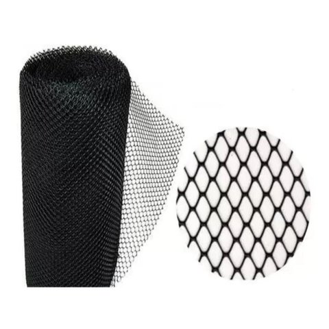 Kit Tela Pvc Viveiro 1x 10metros + Enforca Gato Preto