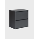 Ver imagem 7 de Gabinete para Banheiro com Espelho 60cm MDF Grafite Dubai - On Móveis