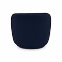 Ver imagem 7 de Poltrona Decorativa Sala de Estar Melissa Giratória Veludo Azul Marinho M1 - Monari Design