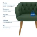 Ver imagem 6 de Poltrona Decorativa Bella Just Time – Veludo