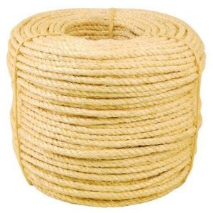 Corda de sisal 16 mm x 220 m 3 pernas Vonder
