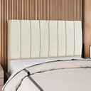 Ver imagem 2 de Cabeceira Queen 160 Cm com Frame Dalia Suede Bege Artte