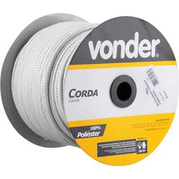 Corda Multifilamento Trançada 10 Mm X 147 M Branca Vonder - 2