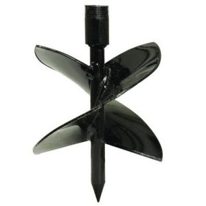 Trado/perfurador para terra 25 cm sem cabo Vonder