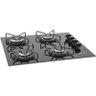 COOKTOP 4 BOCAS VIDRO PRETO À GÁS FG4004AVP - 2