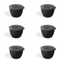 Ver imagem 1 de Jogo de Potes de Plástico com Tampa 6 Peças 10L Premium UZ