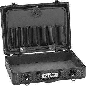 Maleta para ferramentas profissional preta MFV 934 Vonder