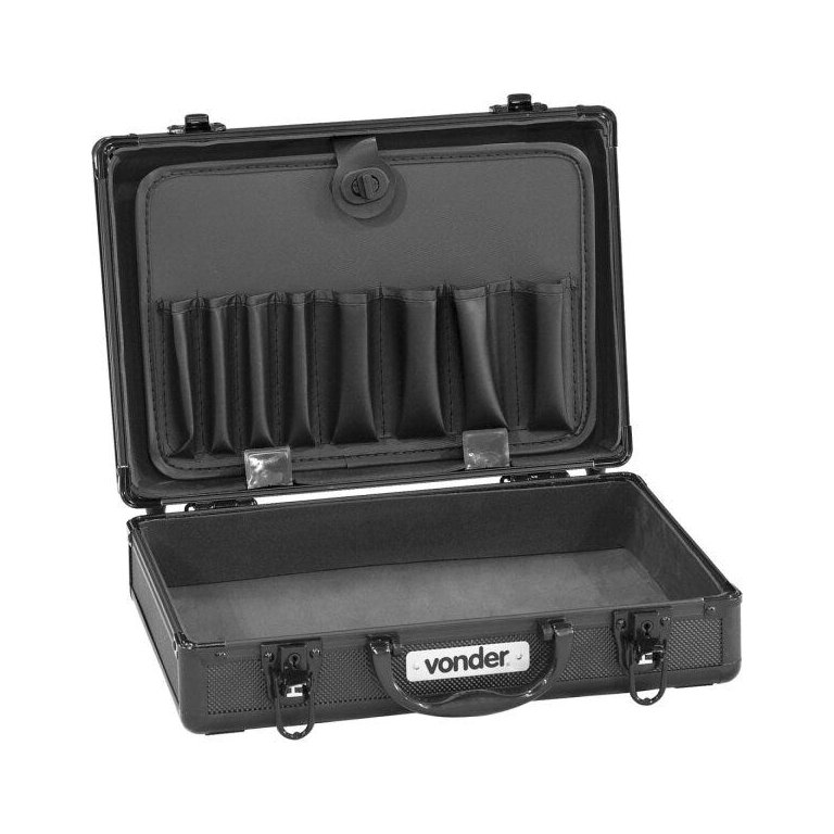 Maleta para ferramentas profissional preta MFV 934 Vonder Maleta para ferramentas profissional preta MFV 934 Vonder