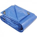 Ver imagem 1 de Lona reforçada de polietileno azul 4 m x 3 m Vonder PLUS