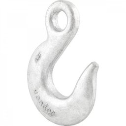 Gancho de aço com olhal 15 toneladas 3/8" sem trava Vonder - 1 Gancho de aço com olhal 15 toneladas 3/8" sem trava Vonder - 1