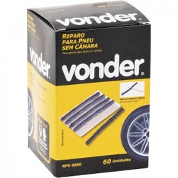 Reparo Para Pneu Sem Câmara 100 Mm Caixa com 60 Vonder - 3