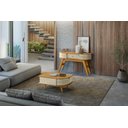 Ver imagem 5 de Aparador Estoril + Mesa de Centro Indianápolis - Cumaru / Opala - Madetec