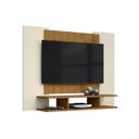 Ver imagem 1 de Painel EJ Off White/Freijó – EJ Móveis