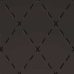 Papel De Parede Lavável Losango De Fundo Marrom 3m - 1