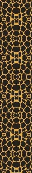 Papel De Parede Lavável Casco Negro De Tartaruga 3m - 6