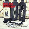 Kit Acessórios para Vinho Garrafa 6 Peças Saca Rolhas Abridor - 4