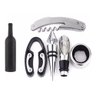 Kit Acessórios para Vinho Garrafa 6 Peças Saca Rolhas Abridor - 2