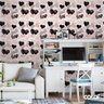Papel De Parede Adesivo Lavável Corações Desenhados 12m - 2