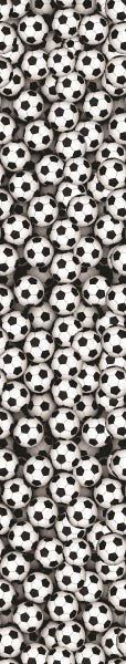 Papel De Parede Adesivo Lavável Bolas De Futebol 3D 12m - 7