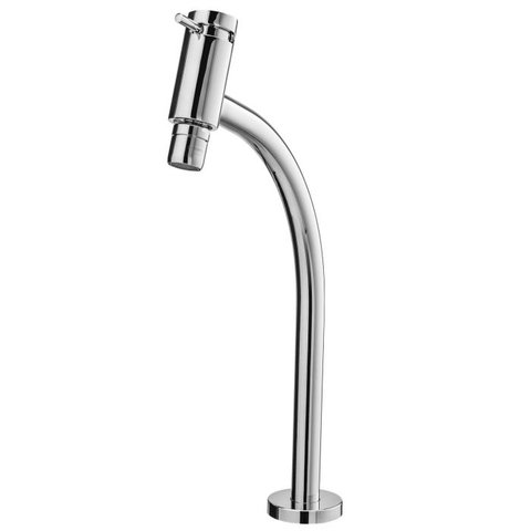 Torneira para Cozinha de Mesa Bica Alta com Arejador Articulado New Cromado Incepa Cód. B5010igcrb