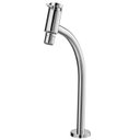 Ver imagem 1 de Torneira para Cozinha de Mesa Bica Alta com Arejador Articulado New Cromado Incepa Cód. B5010igcrb