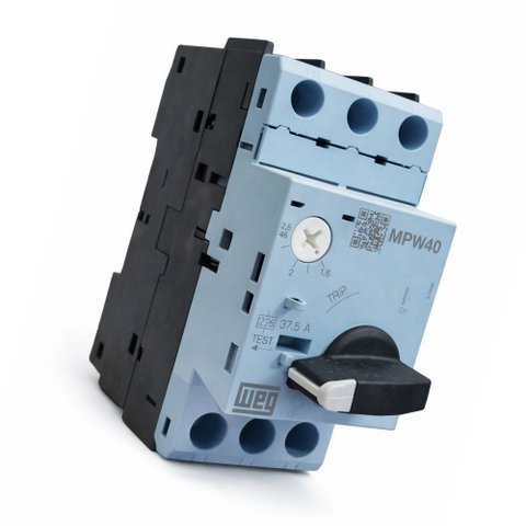 Disjuntor Motor Mpw40-3-d025 1,6-2,5a a 32-40 Weg Proteção Térmica Magnética Trifásico Modelo:32-40a