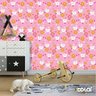 Papel De Parede Adesivo Lavável Primavera Fundo Rosa 9m - 5