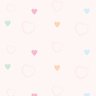 Papel De Parede Adesivo Lavável Coraçoes Pequenos 9m - 1
