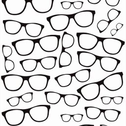 Papel De Parede Adesivo Lavável Óculos 9m - 1