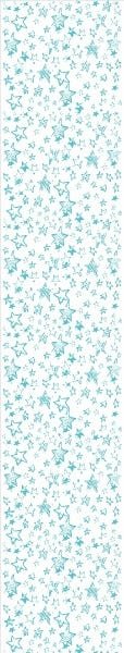 Papel De Parede Adesivo Lavável Estrelas Azuis 9m - 7