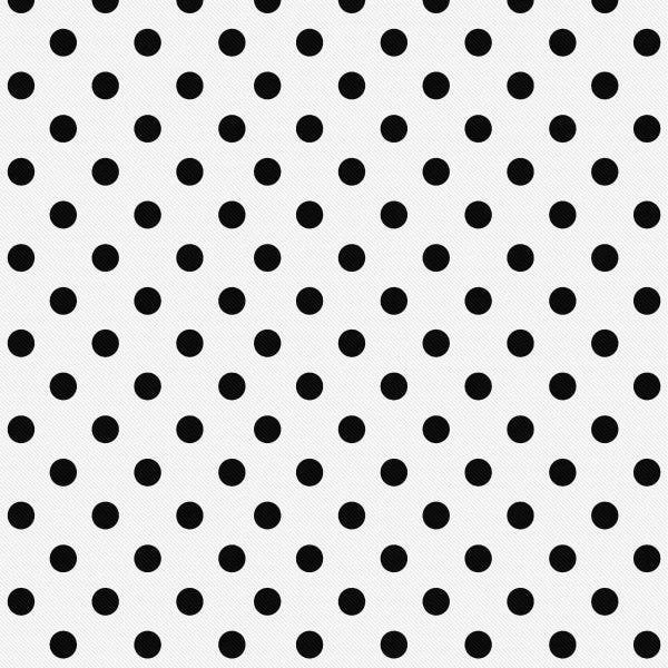 Papel de Parede Adesivo Lavável Bolas Pretas 12m - 1