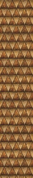 Papel de Parede Adesivo Lavável Triângulos de Sucupira 12m - 5