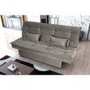Ver imagem 4 de Sofá Cama Casal Reclinável Esmeralda - Marrom Light
