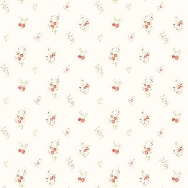 Papel De Parede Adesivo Lavável Mini Flor 18m - 1