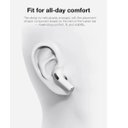 Ver imagem 4 de Fone Ouvido Stereo Intrauricular Bluetooth 5.0 Android e IOS - Branco