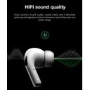 Ver imagem 2 de Fone Ouvido Stereo Intrauricular Bluetooth 5.0 Android e IOS - Branco