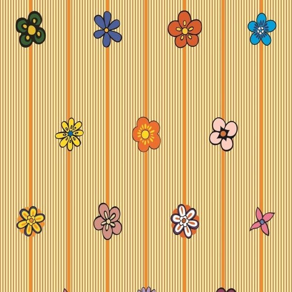 Papel De Parede Adesivo Lavável Floral Infantil 15m - 1