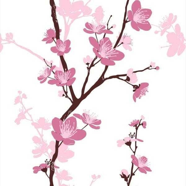 Papel De Parede Adesivo Lavável Rosa Do Deserto 6m - 1