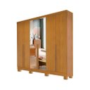 Ver imagem 1 de Guarda Roupa Casal Master 2.70 6 Portas, com Espelho Externo, 100% MDF | Bianchi