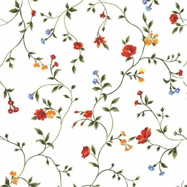 Papel De Parede Adesivo Lavável Amarantho 3m - 1