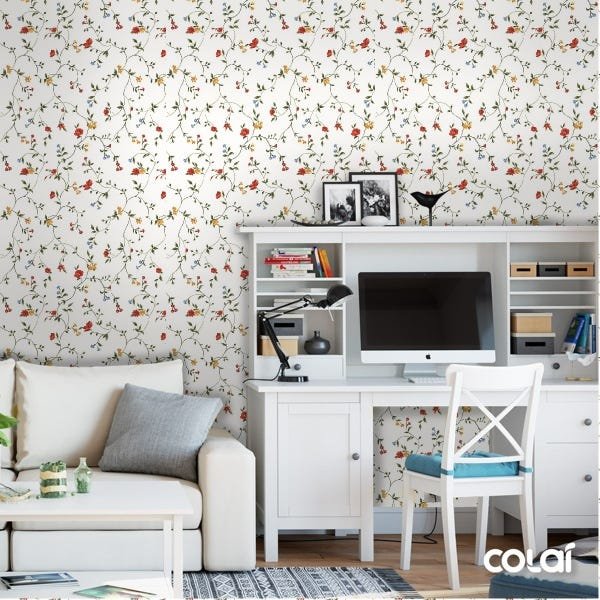 Papel De Parede Adesivo Lavável Amarantho 3m - 2