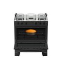 Ver imagem 4 de Fogão 5 Bocas Atlas Mônaco Plus Automático Mesa Inox Preto Bivolt