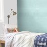 Papel De Parede Lavável Chevron Verdes 9m - 3