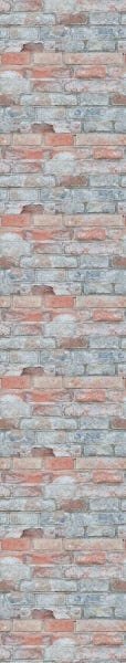 Papel de Parede Adesivo Lavável Tijolo Maciço Marrom - 5