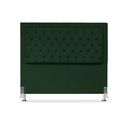 Ver imagem 2 de Cabeceira de Cama Box King 195 Cm Baronesa - Veludo Verde