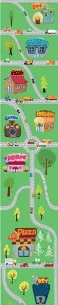 Papel de Parede Adesivo Lavável Cidade 18m - 5