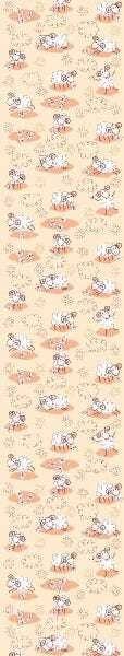 Papel de Parede Adesivo Lavável Ovelhinhas 12m - 5