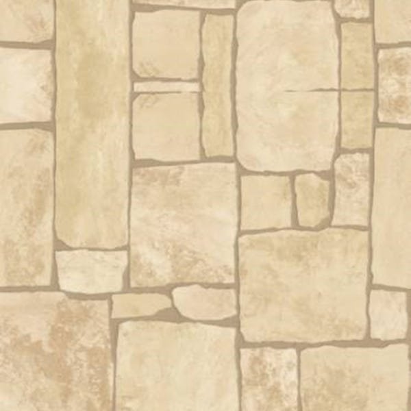 Papel de Parede Adesivo Lavável Pedra Travertino 15m - 1