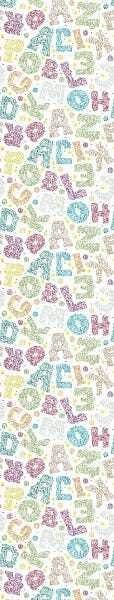 Papel de Parede Adesivo Lavável Letras Engraçadas 12m - 5