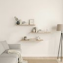 Ver imagem 1 de Kit 3 Paineis de Madeira Natural Eucalipto 1,8x20x60 Cm com Acabamento Natural ? Área Externa